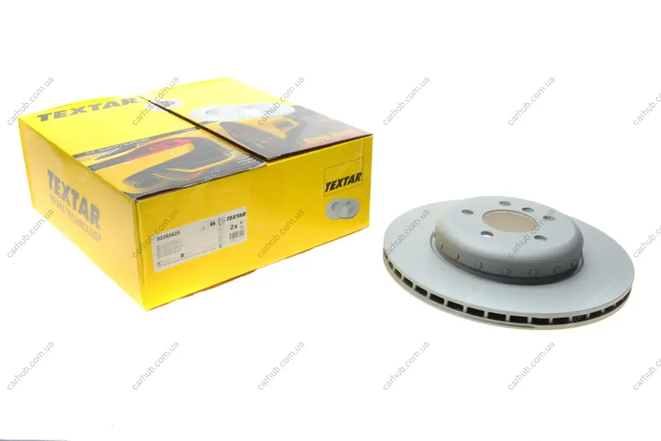 Диск гальмівний (задній) BMW 3 (F30/F80/F34)/4 (F36/F33/F83) 11-(345x24) PRO+ TEXTAR 92265625 (фото 1)