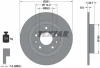 Диск гальмівний (задній) Mazda CX-3 1.5 D/ 2.0 16V 15- (281x9.5) PRO TEXTAR 92293703 (фото 2)