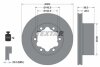 Фото 8 - диск гальмівний задн Лів/Прав MAN TGE VW CRAFTER, GRAND CALIFORNIA CAMPER 2.0D/Electric 09.16- TEXTAR 92295303 Диск гальмівний задн Лів/Прав MAN TGE VW CRAFTER, GRAND CALIFORNIA CAMPER 2.0D/Electric 09.16- TEXTAR 92295303 (фото 8)