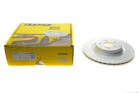 Диск гальмівний (задній) MB GLE (V167/C167)/GLS (X167) 18- (345x22) PRO+ TEXTAR 92307005