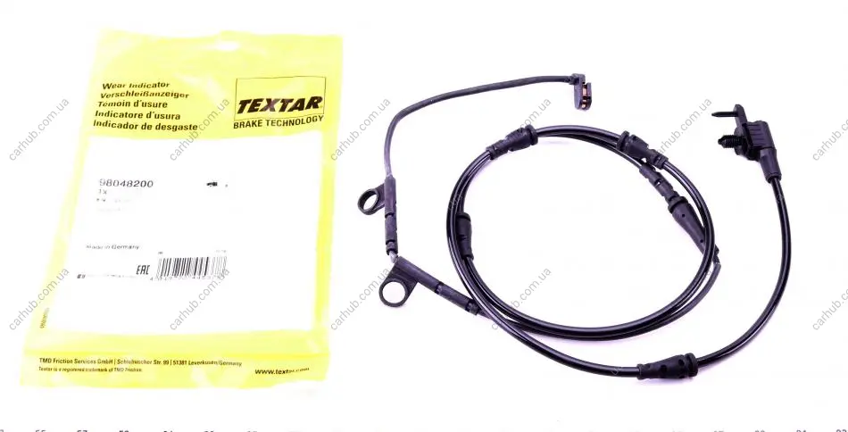 Датчик зносу гальмівних колодок (передніх) Land Rover Range Rover IV 3.0-5.0 D 12- TEXTAR 98048200 (фото 1)