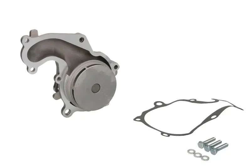 Насос охолоджуючої рідини, з ущільненням FORD C-MAX, FIESTA, FIESTA IV, FOCUS C-MAX, FOCUS I, FOCUS II, GALAXY II, MONDEO IV, S-MAX, TOURNEO CONNECT, TRANSIT CONNECT 1.8D 08.98-06.15 THERMOTEC D1G038TT (фото 1)