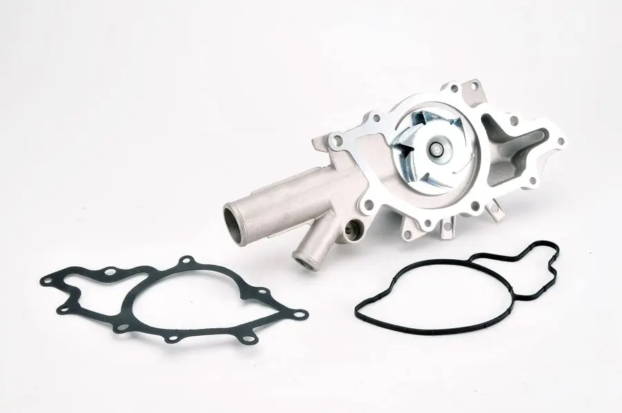 Насос охолоджуючої рідини, з ущільненням MERCEDES C (CL203), C T-MODEL (S202), C T-MODEL (S203), C (W202), C (W203), CLC (CL203), CLK (C209), E T-MODEL (S210) 2.1D/2.2D/2.7D 09.97-06.11 THERMOTEC D1M041TT (фото 1)