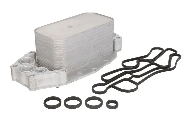 Масляний радіатор CITROEN C5 III, C6 JAGUAR F-PACE, XF I, XF II, XF SPORTBRAKE, XJ LAND ROVER DISCOVERY IV, DISCOVERY V, RANGE ROVER IV, RANGE ROVER SPORT I 3.0D/3.0DH 03.09- THERMOTEC D4I006TT (фото 1)