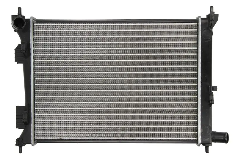 Радіатор двигуна (мкпп) HYUNDAI ACCENT IV, I20 I, SOLARIS, VELOSTER KIA RIO III 1.2-1.6 09.08- THERMOTEC D70318TT (фото 1)
