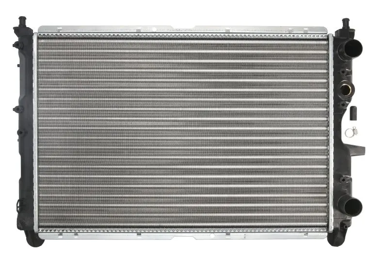 Радіатор двигуна (мкпп) ALFA ROMEO 145, 146, 155 FIAT COUPE, TEMPRA, TIPO, UNO LANCIA DEDRA, DELTA I, DELTA II 1.4-2.0 01.88-10.01 THERMOTEC D7F017TT (фото 1)