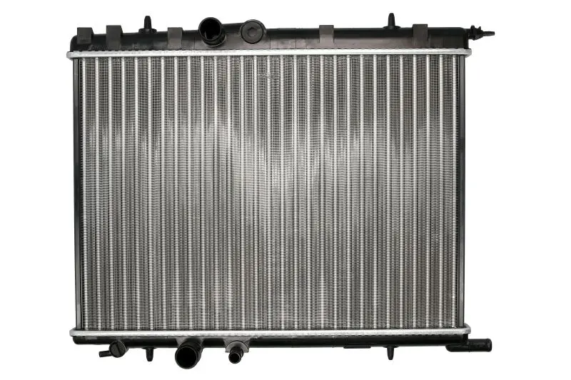 Радіатор двигуна (мкпп) CITROEN BERLINGO, BERLINGO MULTISPACE, C4, C4 I, C4 II, C4 PICASSO I, XSARA, XSARA PICASSO PEUGEOT 2008 I, 206, 206+, 307, 308 I, PARTNER, PARTNER ORIGIN 1.1-Electric 06.96- THERMOTEC D7P008TT (фото 1)