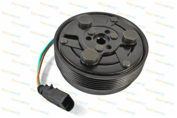 Муфта компресора кондиціонера (SANDEN SD7V16 SD7V16 6PK 120мм) AUDI A3, TT FORD GALAXY I SEAT ALHAMBRA, CORDOBA, CORDOBA VARIO, IBIZA II, LEON, TOLEDO II SKODA OCTAVIA I 1.4-3.2 03.95-12.13 THERMOTEC KTT040016 (фото 1)