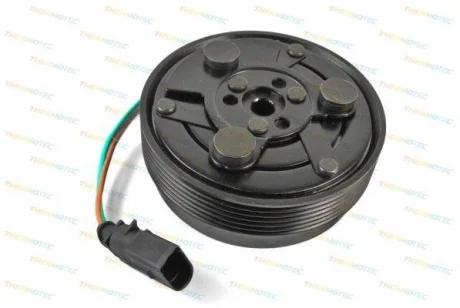 Муфта компресора кондиціонера (SANDEN SD7V16 SD7V16 6PK 120мм) AUDI A3, TT FORD GALAXY I SEAT ALHAMBRA, CORDOBA, CORDOBA VARIO, IBIZA II, LEON, TOLEDO II SKODA OCTAVIA I 1.4-3.2 03.95-12.13 THERMOTEC KTT040016