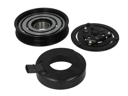 Муфта компресора кондиціонера (DELPHI CVC 6PK 125мм) NISSAN ALMERA II, QASHQAI I RENAULT GRAND SCENIC II, MEGANE I, MEGANE I CLASSIC, MEGANE I COACH, MEGANE II, MEGANE SCÉNIC 1.4-2.0 04.98- THERMOTEC KTT040051