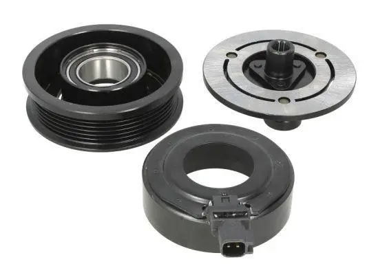Муфта компресора кондиціонера (VISTEON VS 6PK 110мм) FORD GALAXY II, MONDEO IV, S-MAX 1.8D-2.3 05.06-06.15 THERMOTEC KTT040164 (фото 1)