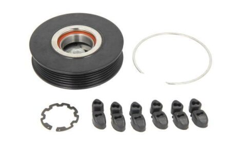 Фото муфта компресора кондиціонера (DENSO 5SE09C 12V 5PK 100мм) MITSUBISHI COLT VI SMART FORFOUR 1.1-1.5D 01.04-06.12 THERMOTEC KTT040215 Муфта компресора кондиціонера (DENSO 5SE09C 12V 5PK 100мм) MITSUBISHI COLT VI SMART FORFOUR 1.1-1.5D 01.04-06.12 THERMOTEC KTT040215