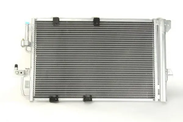 Радіатор кондиціонера (з осушувачем) CHEVROLET ASTRA OPEL ASTRA G, ASTRA G CLASSIC, ZAFIRA A 1.2-2.2D 02.98-12.11 THERMOTEC KTT110018 (фото 1)