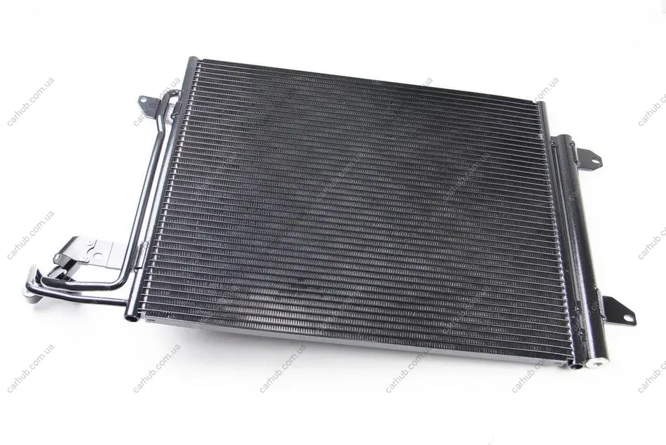 Радіатор кондиціонера (з осушувачем) VW CADDY, CADDY III, TOURAN 1.4-2.0D 02.98-05.15 THERMOTEC KTT110020 (фото 1)
