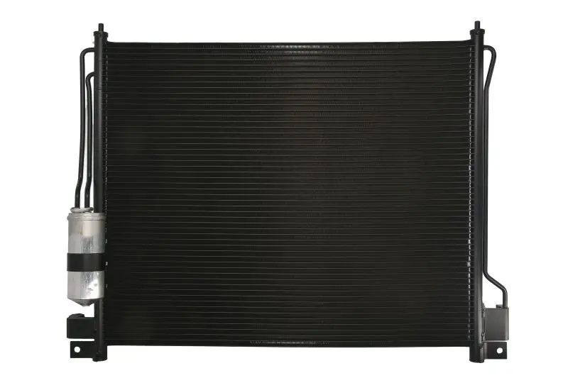 Радіатор кондиціонера (з осушувачем) NISSAN NAVARA, NAVARA NP300, NP300, PATHFINDER III 2.5D/4.0 11.01- THERMOTEC KTT110304 (фото 1)