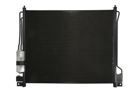 Радіатор кондиціонера (з осушувачем) NISSAN NAVARA, NAVARA NP300, NP300, PATHFINDER III 2.5D/4.0 11.01- THERMOTEC KTT110304