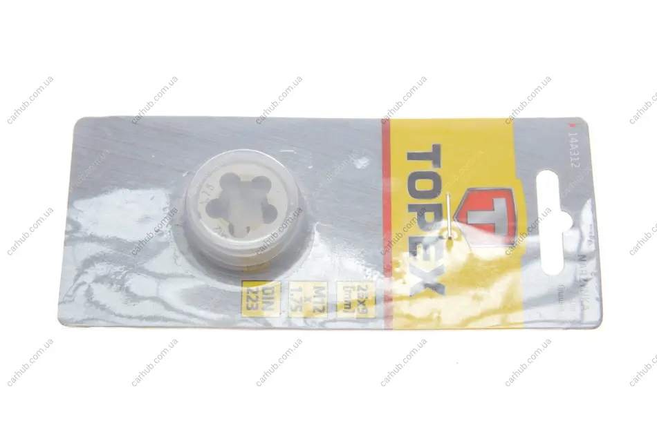 Інструмент для нарізки різьби (плашка) M12x1.75 Topex 14A312 (фото 1)