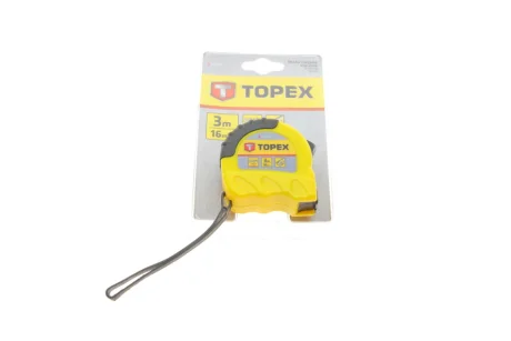 Рулетка 3 м x 16 мм Topex 27C303