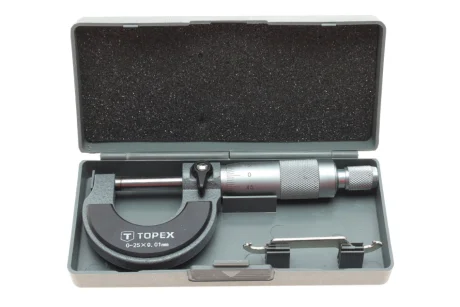 Мікрометр 0-25 мм Topex 31C629