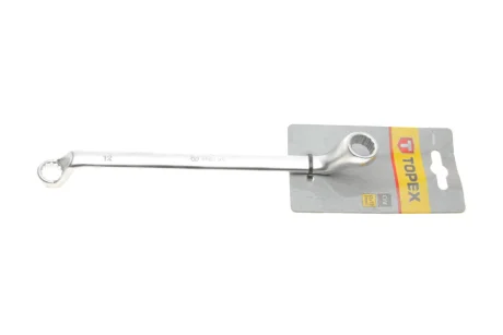 Ключ колінчастий 12х13 мм 45° L-220 мм Topex 35D809