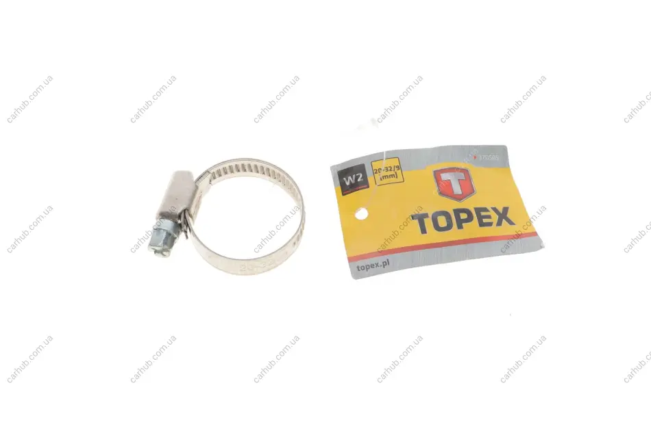 Хомут черв\'ячний Ø20-32x9 мм TOPEX Topex 37D505 (фото 1)