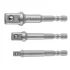 Набір перехідників для шуруповерта M6x1/2"-1/4"-3/8" 3 од. TOPEX Topex 38D151 (фото 2)