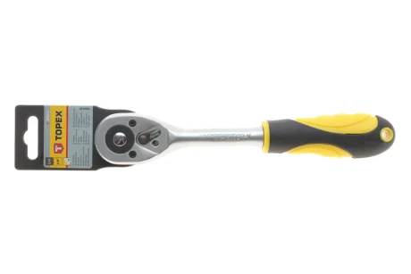 Тріскачка 3/8" 45 зубців 200 мм Topex 38D521