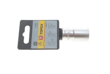 Головка торцева 1/2" 16 мм Topex 38D716