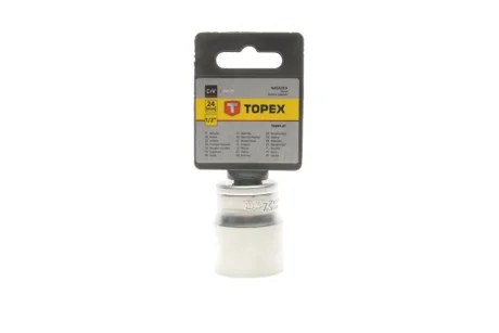 Головка торцева 1/2" 24 мм Topex 38D724