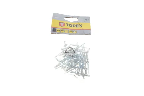 Заклепка Ø4x8 mm 50 од. TOPEX Topex 43E401