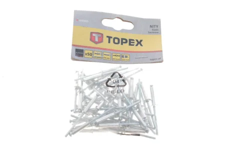 Заклепка Ø4x18 mm 50 од. TOPEX Topex 43E405