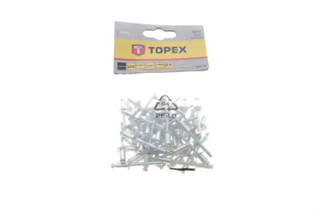 Заклепка Ø4,8x10 mm 50 од. TOPEX Topex 43E502
