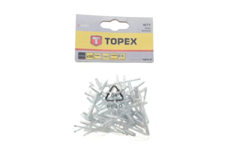 Заклепка Ø4,8x12,5 mm 50 од. TOPEX Topex 43E503