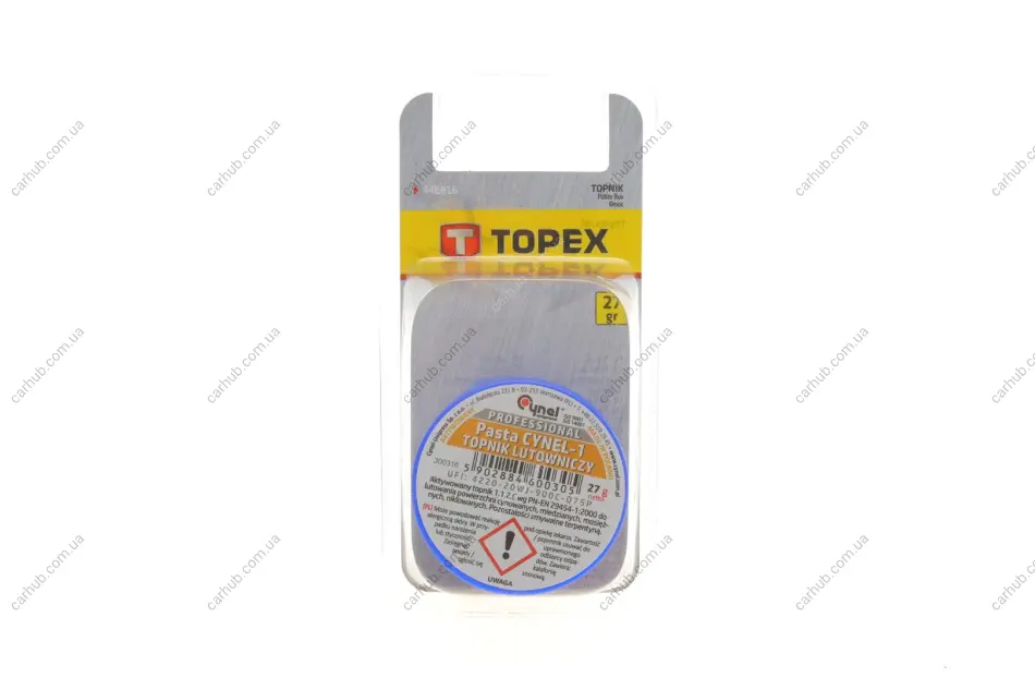 Флюс для м\'якого паяння Cynel (27g) TOPEX Topex 44E816 (фото 1)