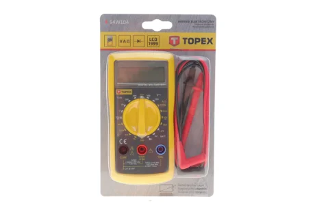 Мультиметр цифровий Topex 94W104