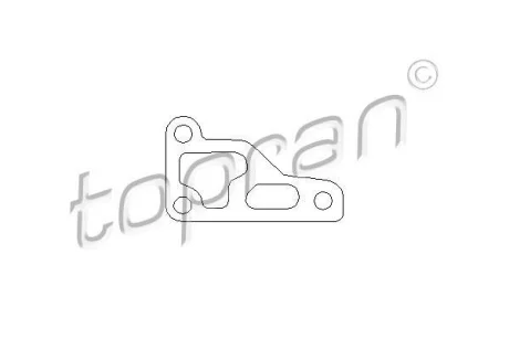 Ущільнення масляного насосу AUDI 100 C2, 100 C3, 80 B2, 80 B3 VW GOLF I, GOLF II, JETTA I, JETTA II, PASSAT B1, PASSAT B2, PASSAT B3/B4, TRANSPORTER T3 1.3-2.0 05.73-05.97 TOPRAN / HANS PRIES 100210