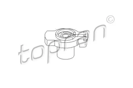 Бігунок розподілювача запалення AUDI 100 C3, 80 B2, 80 B3, A4 B5 SEAT CORDOBA, IBIZA II, INCA, TOLEDO I VW CADDY II, GOLF II, GOLF III, JETTA II, PASSAT B2, PASSAT B3/B4 1.6/1.8/2.0 08.78-09.02 TOPRAN / HANS PRIES 100244