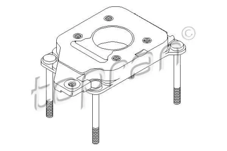 Гумова подушка карбюратора SEAT CORDOBA, IBIZA II VW GOLF III, POLO II, VENTO 1.3/1.4 07.87-10.02 TOPRAN / HANS PRIES 100584