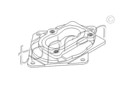 Гумова подушка карбюратора SEAT TOLEDO I VW PASSAT B3/B4 1.6 04.88-03.99 TOPRAN / HANS PRIES 100728