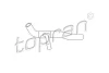 Шланг радіатора система охолодження TOPRAN / HANS PRIES 101453 (фото 1)