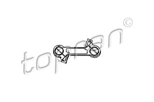 Втулка SEAT CORDOBA, IBIZA II, TOLEDO I VW GOLF II, JETTA II 1.6-2.0 08.83-10.02 TOPRAN / HANS PRIES 102848 (фото 1)