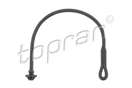Гак задньої полички VW GOLF II, GOLF III, POLO III 08.83-10.99 TOPRAN / HANS PRIES 103166