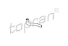 Шланг гумовий системи охолодження VW TRANSPORTER T4 1.8-2.5D 07.90-06.03 TOPRAN / HANS PRIES 108805 (фото 1)