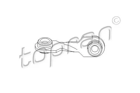 Ремкомплект важеля КПП AUDI A3 SEAT LEON, TOLEDO II SKODA OCTAVIA I VW BORA, BORA I, GOLF IV 1.4-2.8 09.96-08.12 TOPRAN / HANS PRIES 108840
