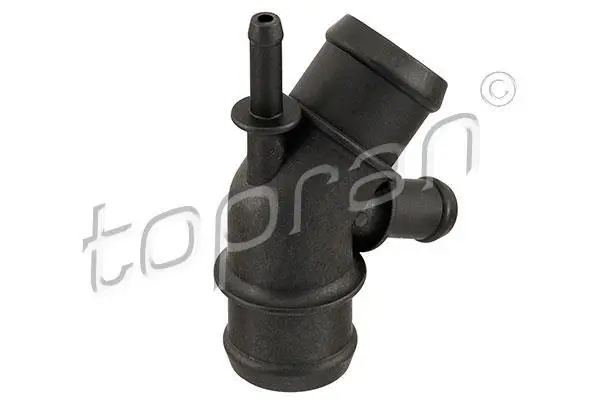 Фланець охолоджуючої рідини (кількість виходів: 4) AUDI A3, TT SEAT ALHAMBRA, CORDOBA, IBIZA II, LEON, TOLEDO II SKODA OCTAVIA I VW BORA, BORA I, GOLF IV, NEW BEETLE 1.4-2.8 12.95-12.13 TOPRAN / HANS PRIES 108877 (фото 1)