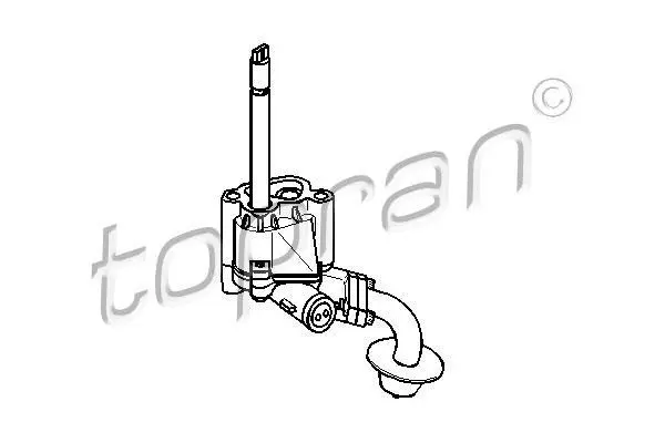 Масляний насос VW TRANSPORTER T4 1.9D 09.90-04.03 TOPRAN / HANS PRIES 109178 (фото 1)