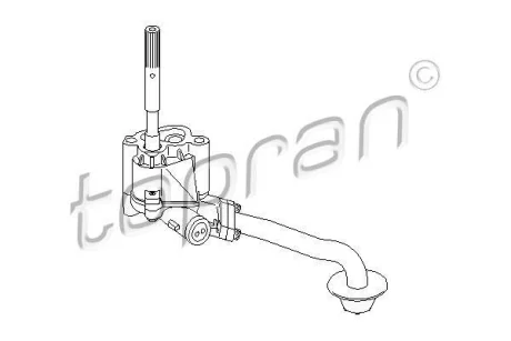 Масляний насос AUDI A4 B5, A6 C4, A6 C5, CABRIOLET B3 VW PASSAT B5 1.8 11.94-01.05 TOPRAN / HANS PRIES 109182
