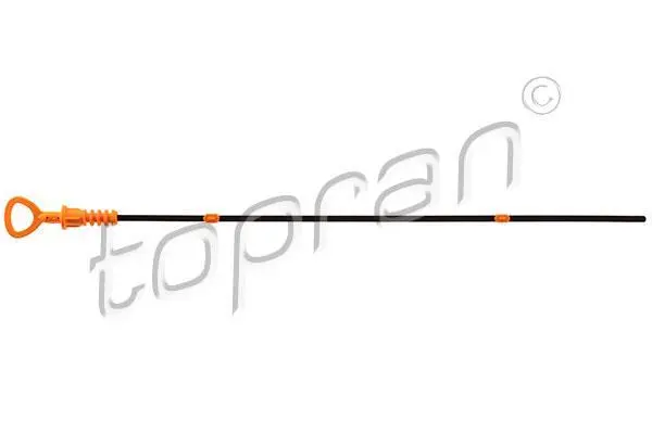 Щуп рівня мастила AUDI A4 B5, A4 B6, A6 C5, CABRIOLET B3 SEAT ALHAMBRA, CORDOBA, IBIZA III, IBIZA IV SKODA FABIA I, OCTAVIA I, SUPERB I VW BORA I, GOLF IV, JETTA IV 1.6-2.0LPG 11.94-12.17 TOPRAN / HANS PRIES 109303 (фото 1)