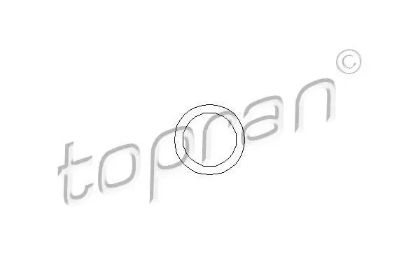 Елемент багатоточкового вприску палива (ущільнююче кільце паливної форсунки) AUDI 100 C3, 100 C4, 80 B3, 80 B4, A6 C4, CABRIOLET B3 1.6-2.3 06.86-01.96 TOPRAN / HANS PRIES 109640 (фото 1)