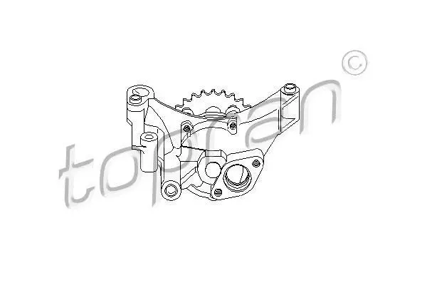 Масляний насос AUDI A3, A4 B5, A4 B6, A4 B7, A6 C5, TT SEAT ALHAMBRA, ALTEA, ALTEA XL, CORDOBA, EXEO, EXEO ST, IBIZA II, IBIZA III, IBIZA IV, INCA, LEON, TOLEDO II 1.6-2.0LPG 11.94-12.17 TOPRAN / HANS PRIES 109790 (фото 1)